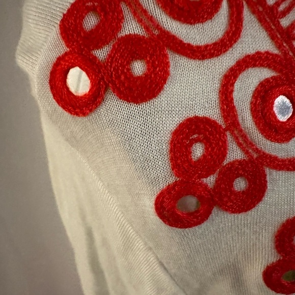 Vintage Boho tunic beach coverup - Picture 3 of 7